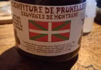 Confiture de prunelles de montagne