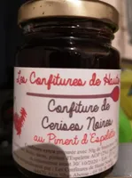 Confiture de cerises noires au piment d'espelette