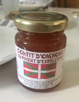 Confit d'oignons au piment d'espelette