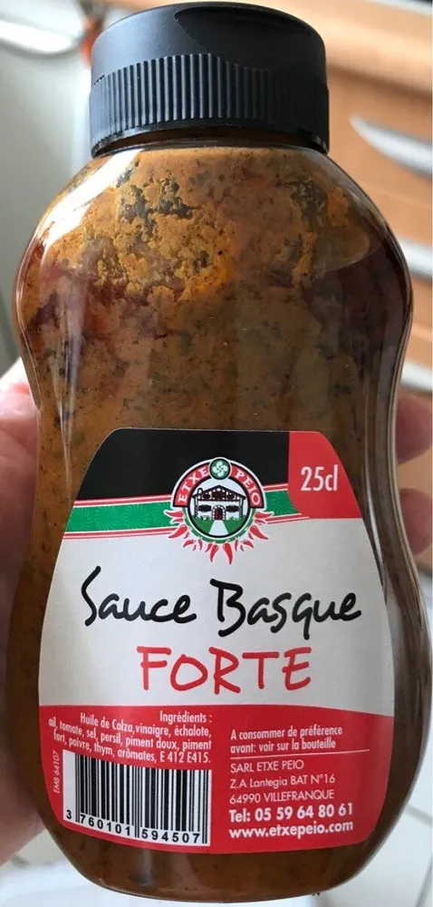 Sauce basque forte