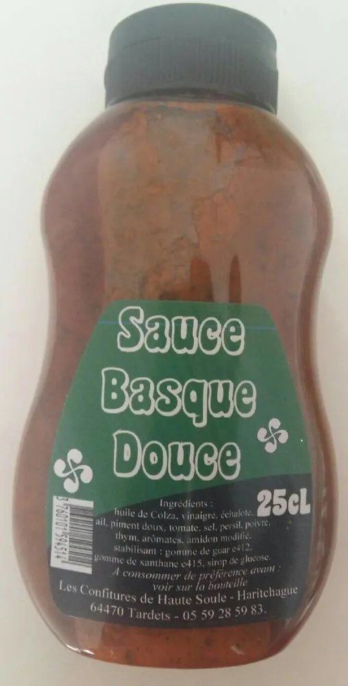 Sauce basque douce
