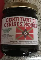 Confiture de cerises noires