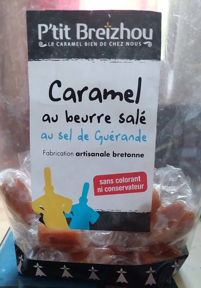 Caramel au beurre salé au sel de Guérande