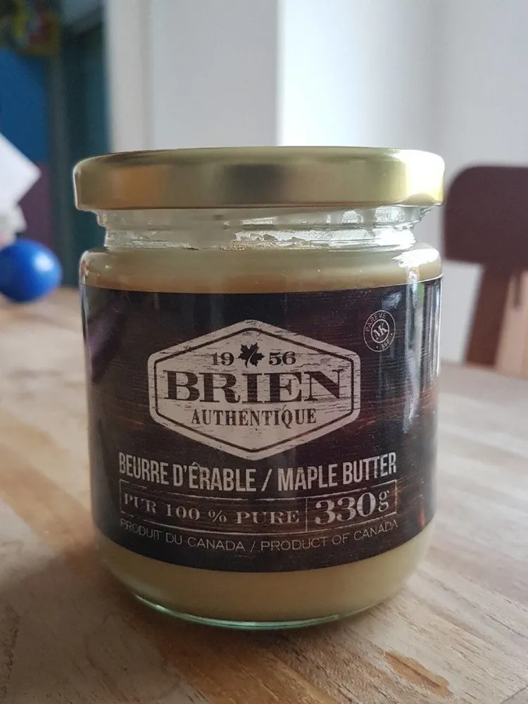 Beurre d'érable