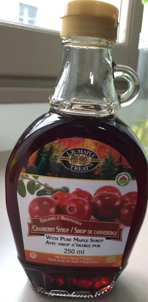 Sirop de canneberge