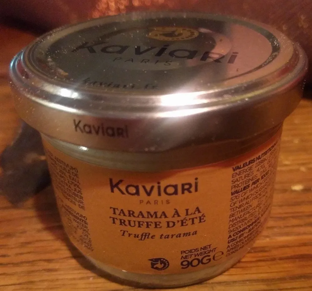 Tarama à la truffe d'été