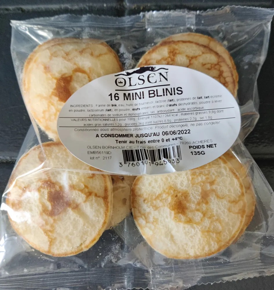 Mini blinis