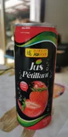 Jus petillant Fraise
