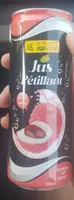 Jus petillant de litchi