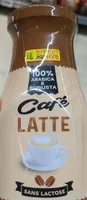 Café latte sans lactose