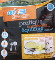 Crème saveur vanille