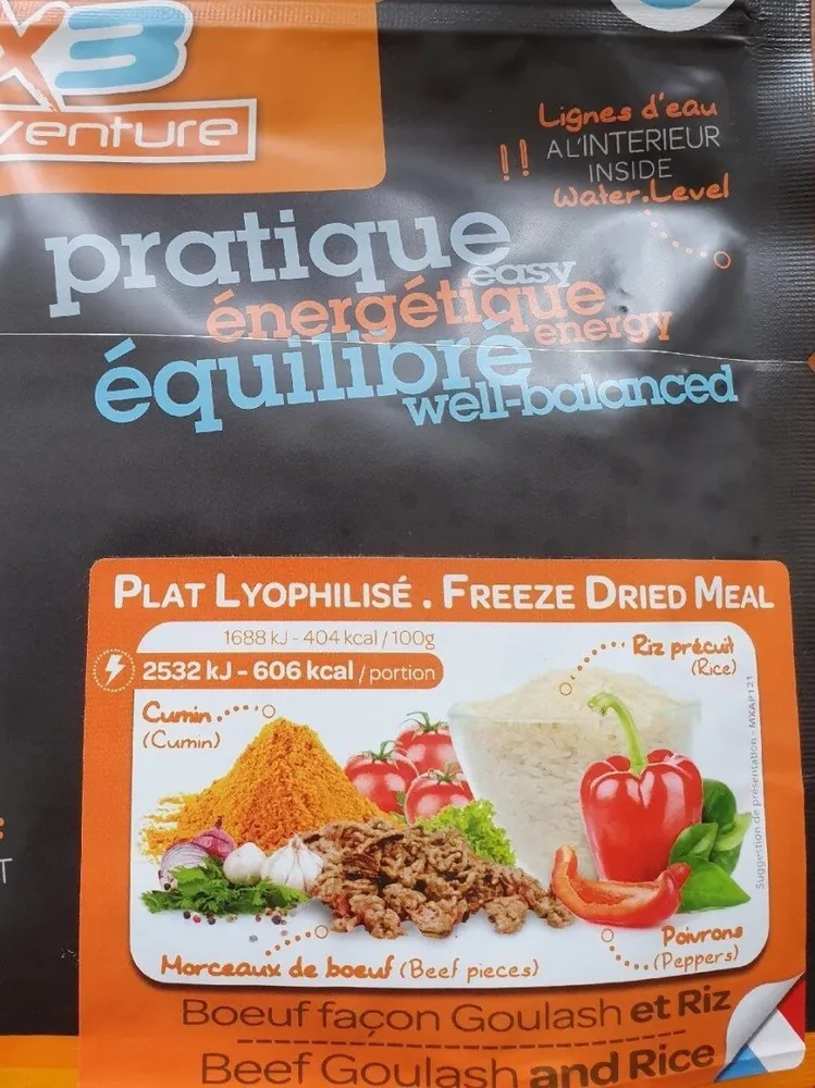 Bœuf façon Goulash et Riz