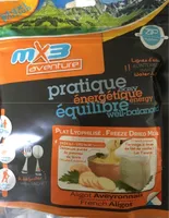 Aligot Français Pratique énergétique équilibre Plat Lyophylisé