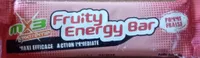 Fruity energy bar