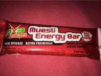Muesli energy bar