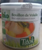 Bouillon de volaille bio