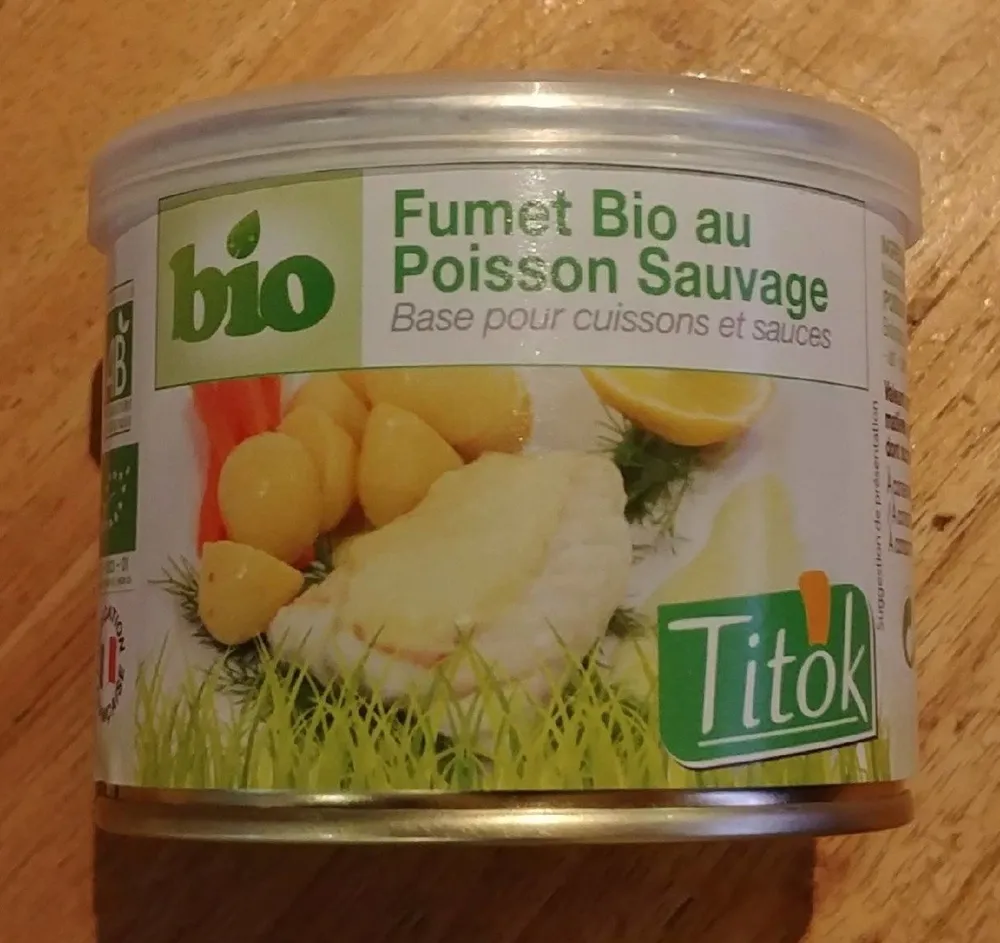 Fumet bio au Poisson sauvage