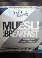 Muesli energy breakfast