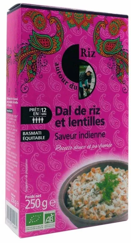 Dal de riz et lentilles