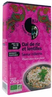Dal de riz et lentilles