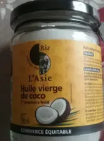 Huile de coco vierge