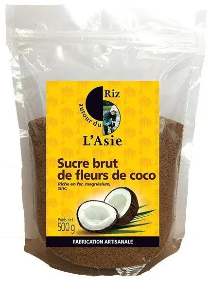 Sucre brut de fleurs de coco