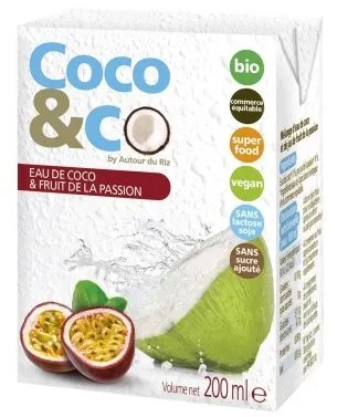 Eau de coco & fruit de la passion