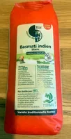 Riz basmati indien blanc