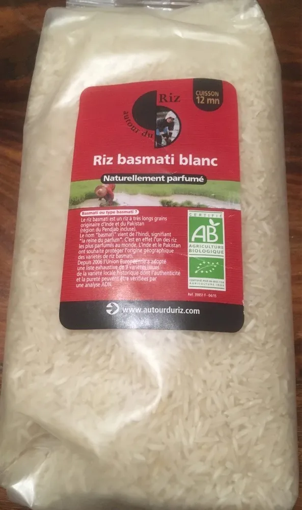 Riz basmati blanc