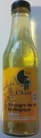 Vinaigre de riz biologique nature