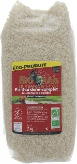 Riz Thai Demi Complet Sans Gluten
