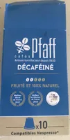 Decaféiné café Pfaff