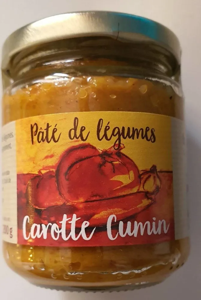 Pâté de légumes carottes cumin