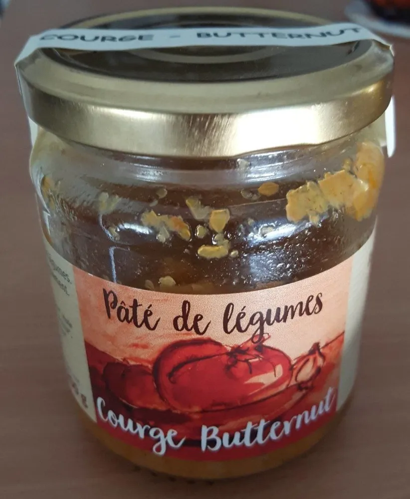 Pâté de légumes courge butternut