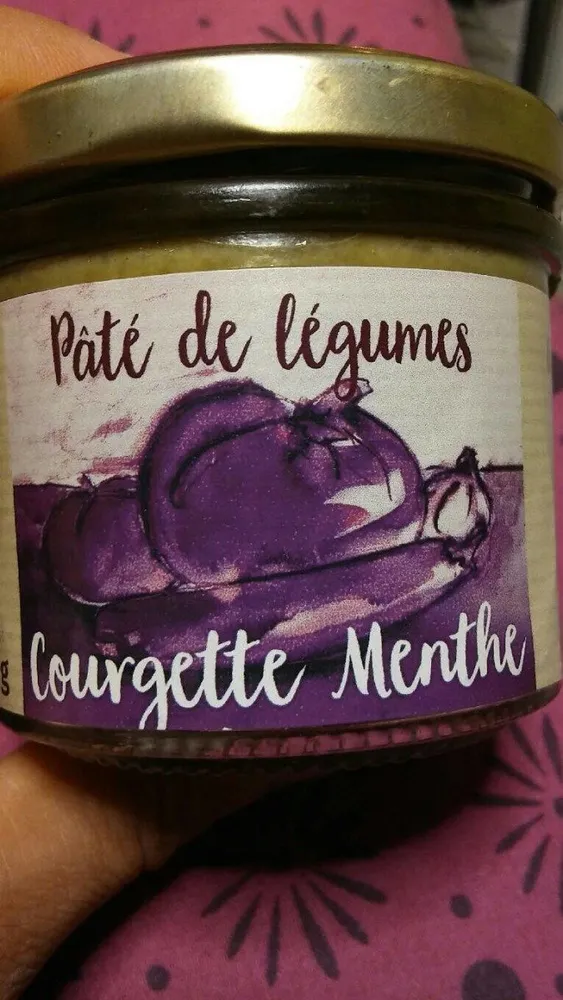 Pâté de légumes Courgette Menthe