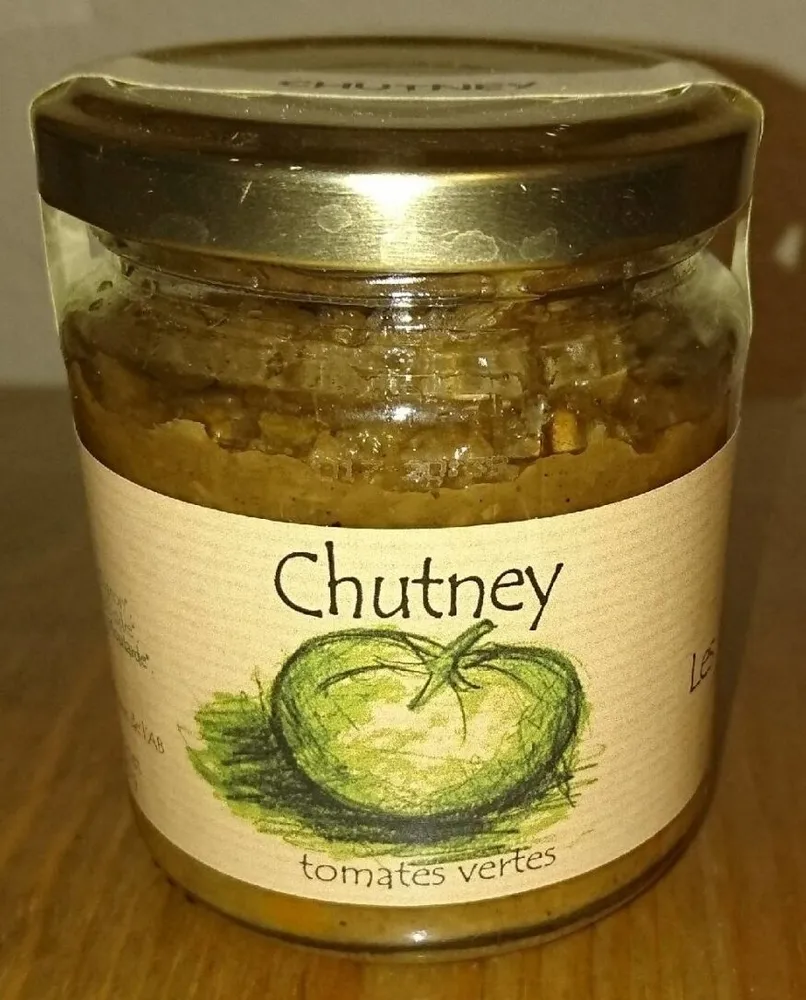 Chutney tomates vertes