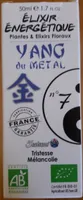 Elixir Energétique N°07 Yang Du Metal - 50 ML -