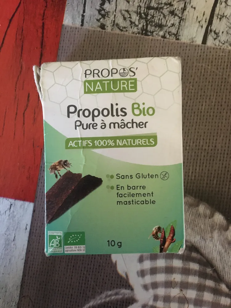 Propolis Pure à Mâcher Bio - 10g