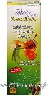 Sirop à La Propolis Bio 200 ml