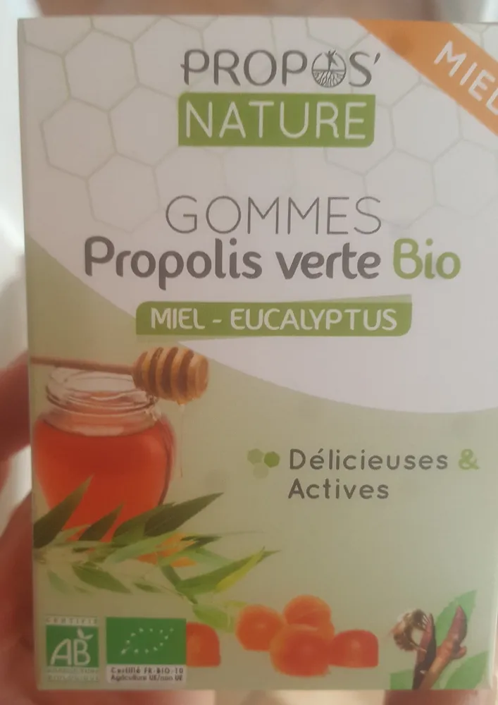 Gommes Propolis Verte Bio
