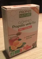 Gommes Propolis verte Bio - Miel orange