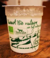 Yaourt bio nature au lait entier