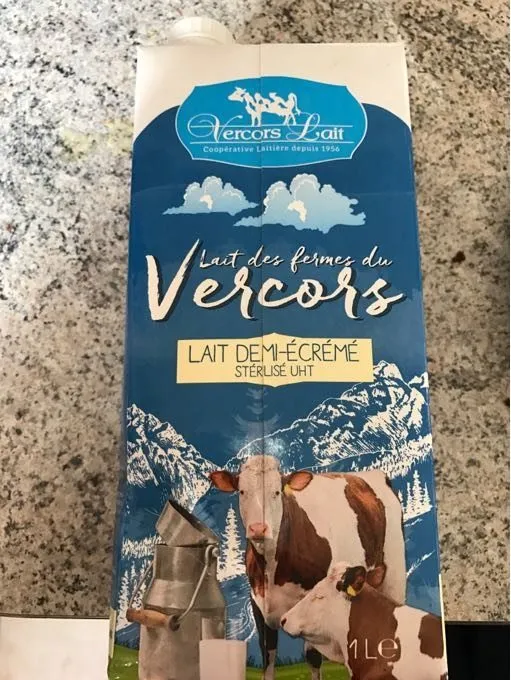 Lait des fermes du vercors
