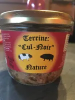 Terrine Cul Noir nature A LA POINTE DU GOUT