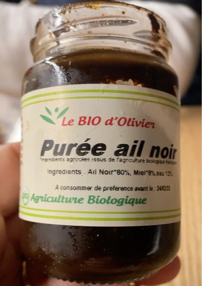 Purée ail noir