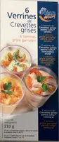 Verrines de Crevettes grises