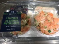 Tartare de saumon façon Mojito