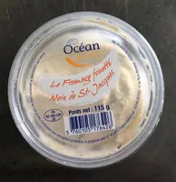 Le fromage fouetté noix de st jacques