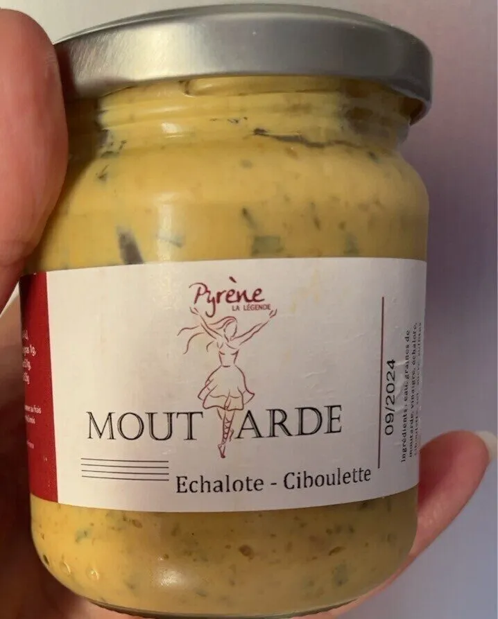 Moutarde échalote ciboulette