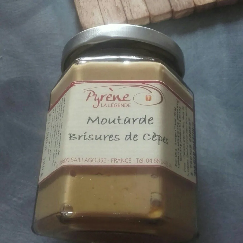 Moutarde brisure de cèpes